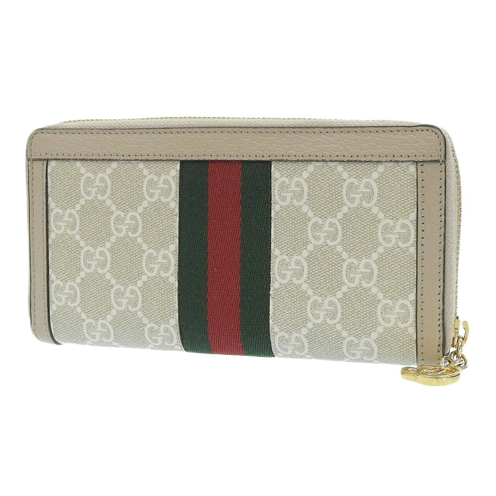 GUCCI Ophidia GG Supreme Marmont Round Long Wallet 523154 1147 - Picture 2 of 8